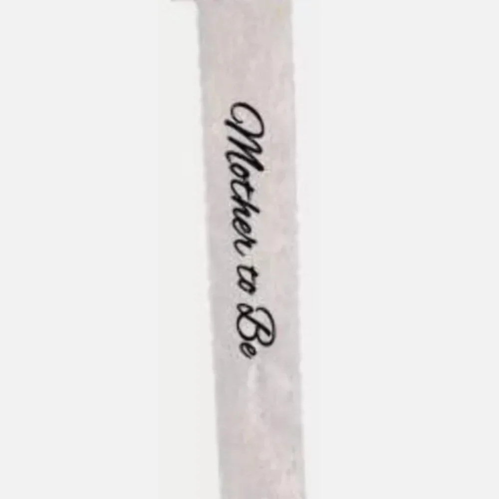 Forum Novelties Mother To Be White Lace Sash Baby Shower Party Supplies Gift